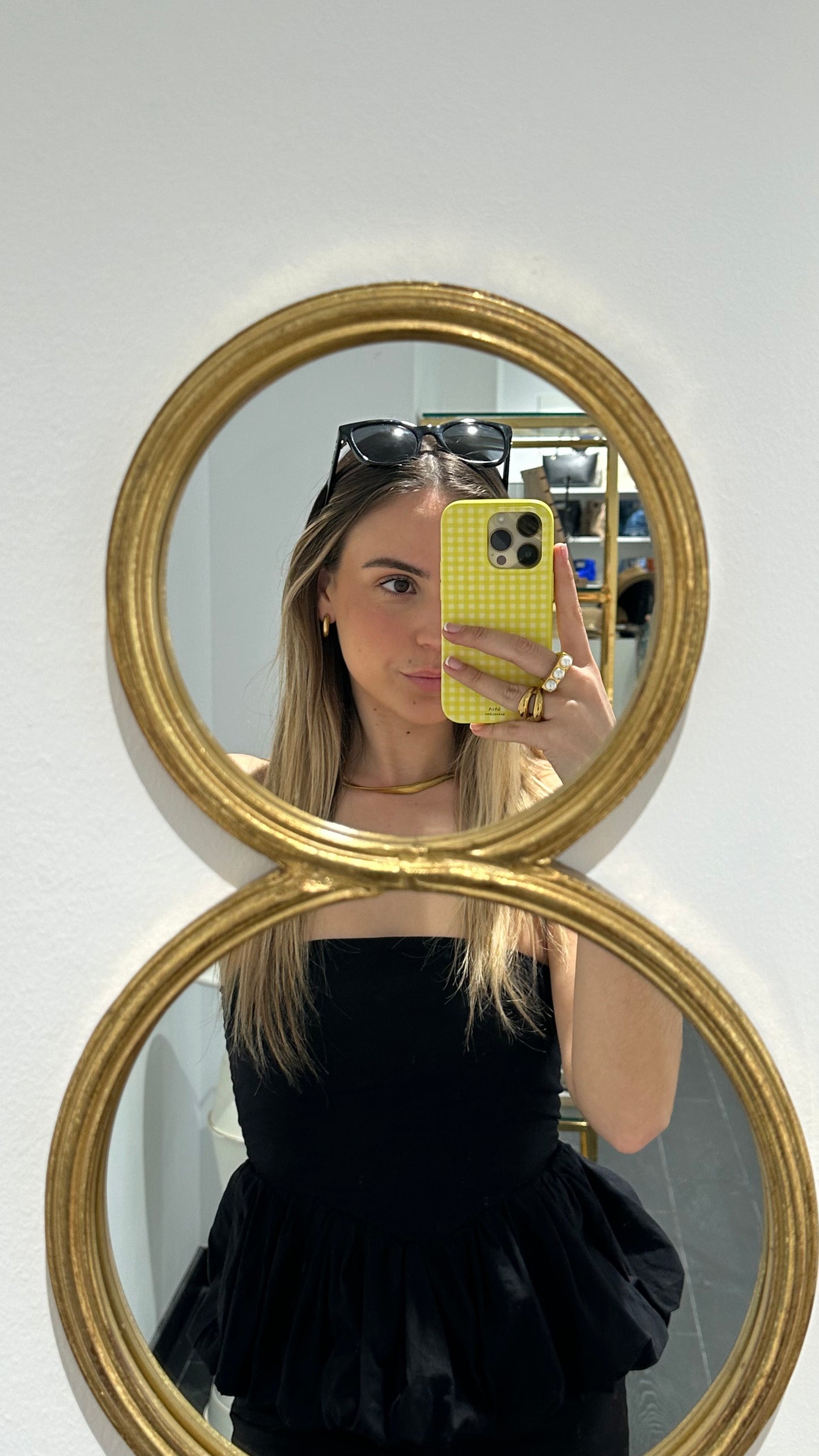 Funda de móvil Vichy Amarillo