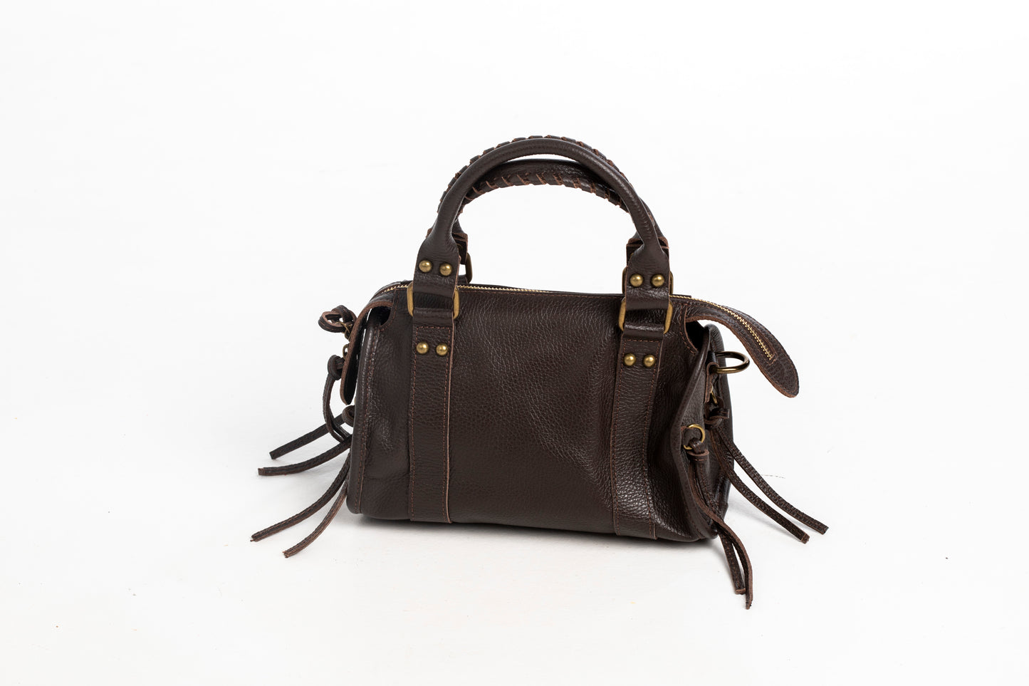 Bolso Piel City Marrón Chocolate