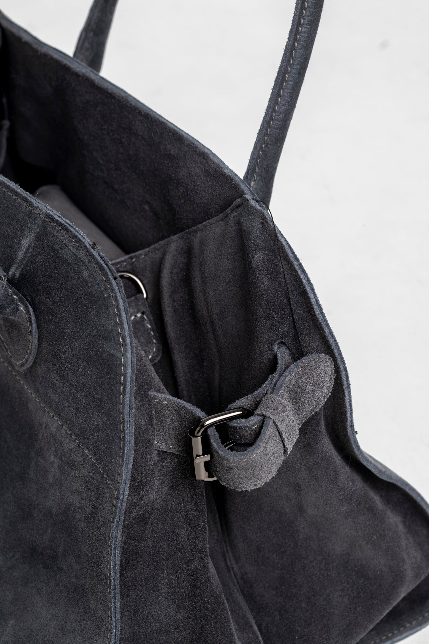 Bolso Shopper Ante Gris