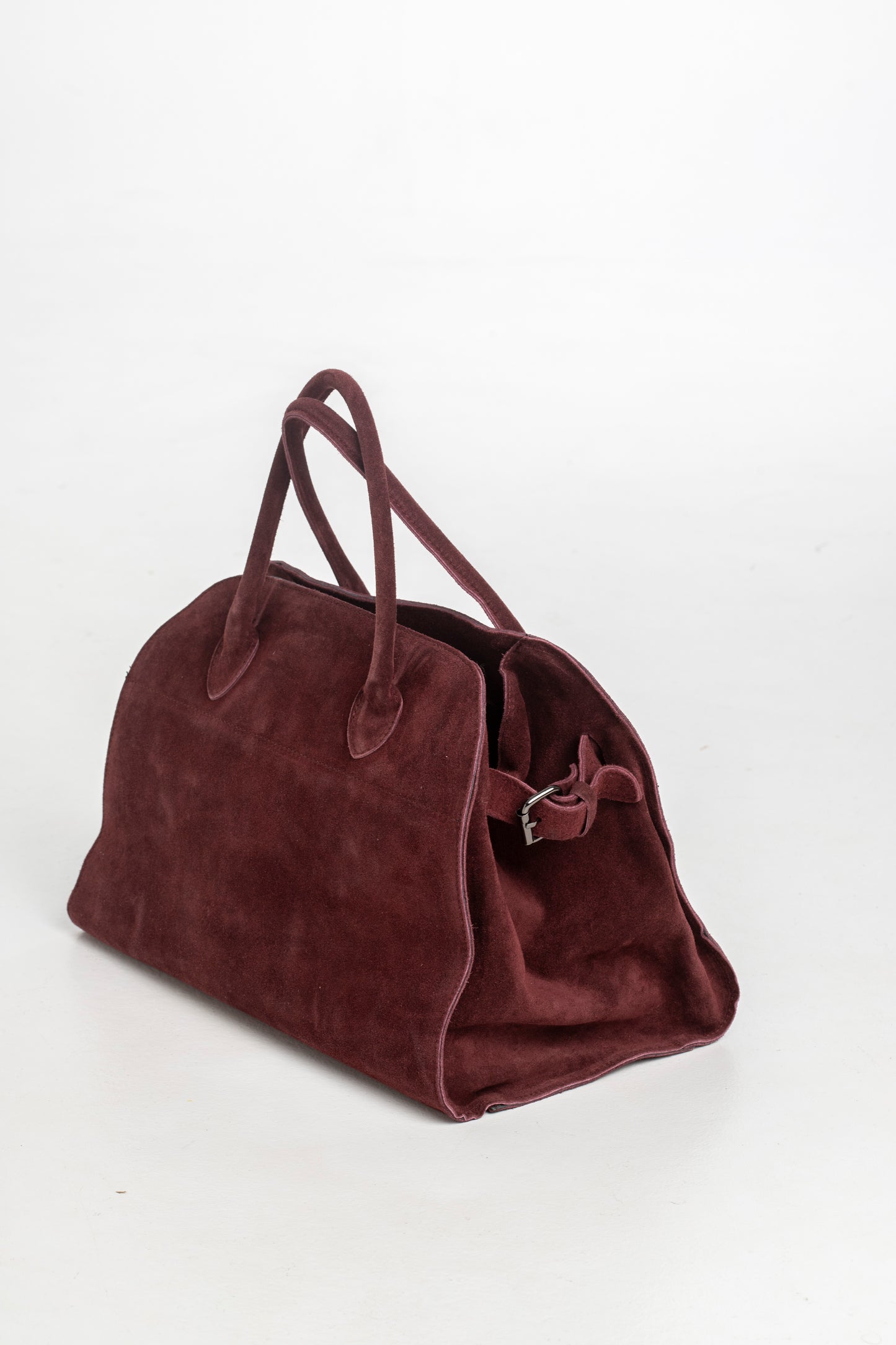 Bolso Shopper Ante Granate