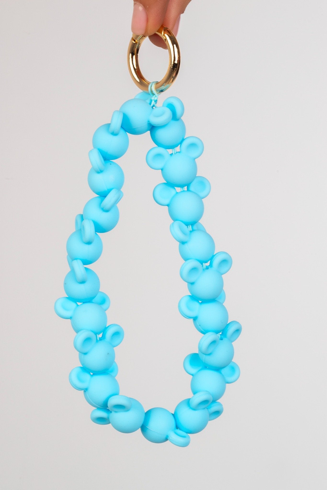 Correa de móvil Ositos Azul