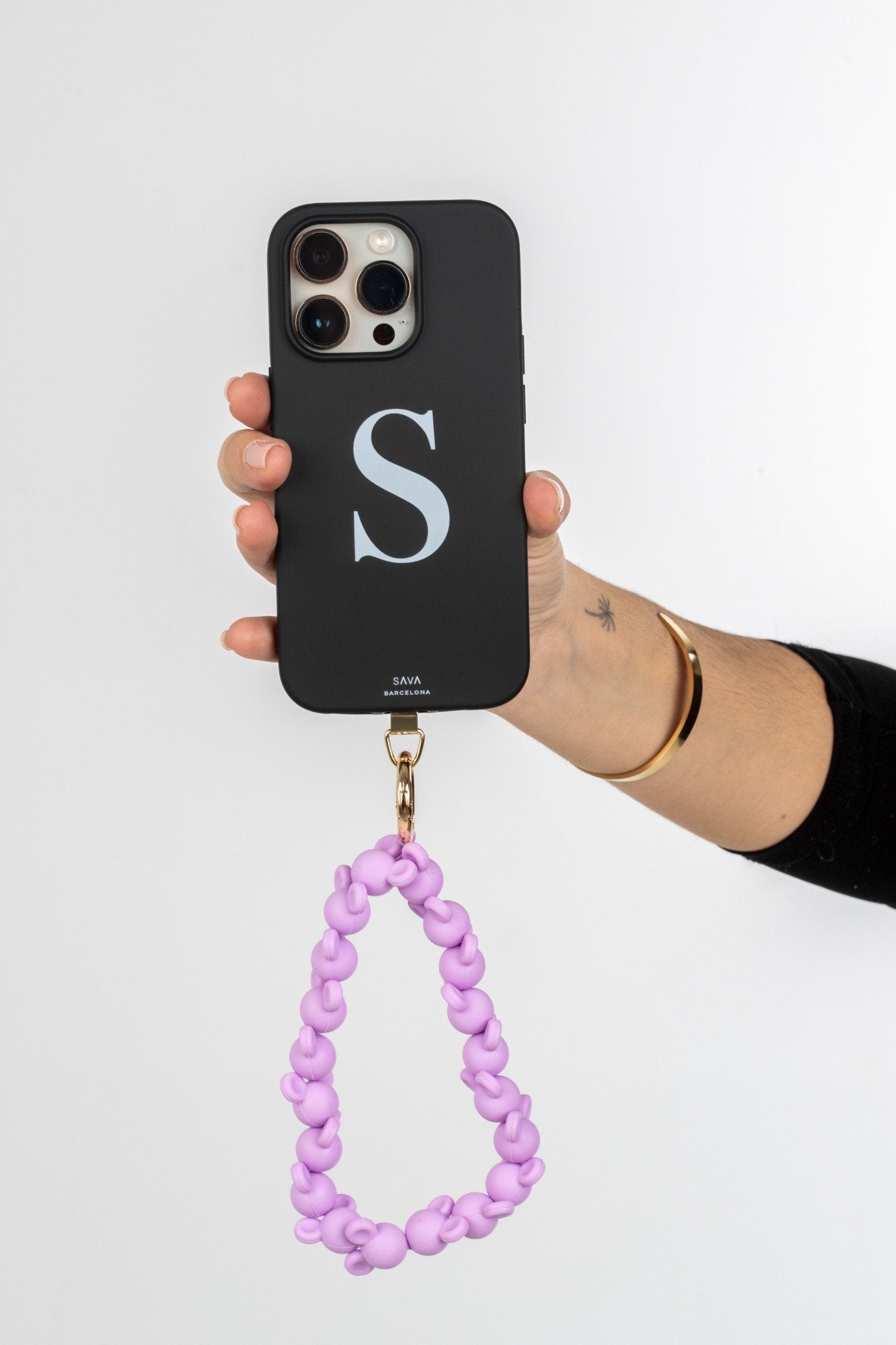 Correa de móvil Ositos Lilas