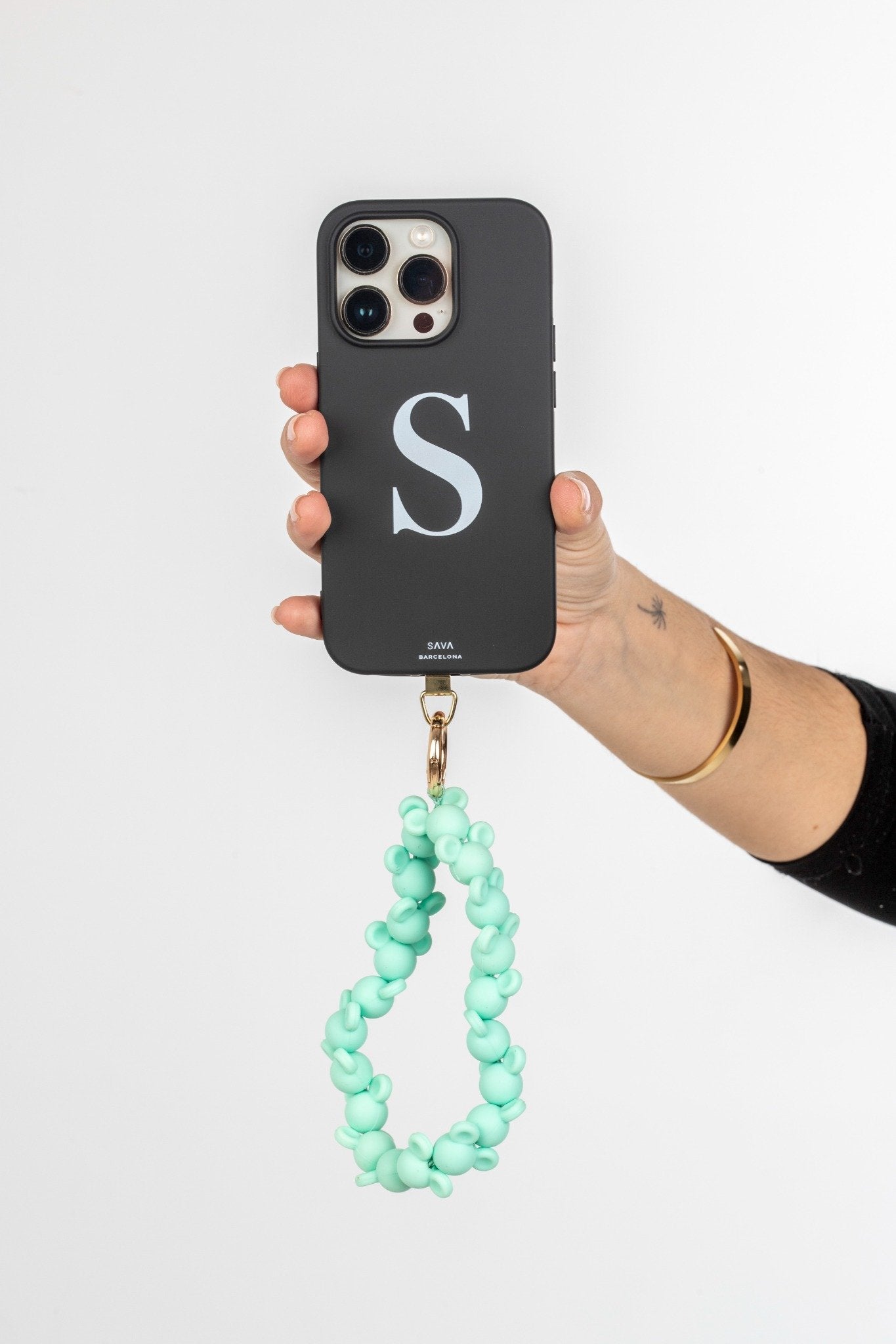 Correa de móvil Ositos Turquesa