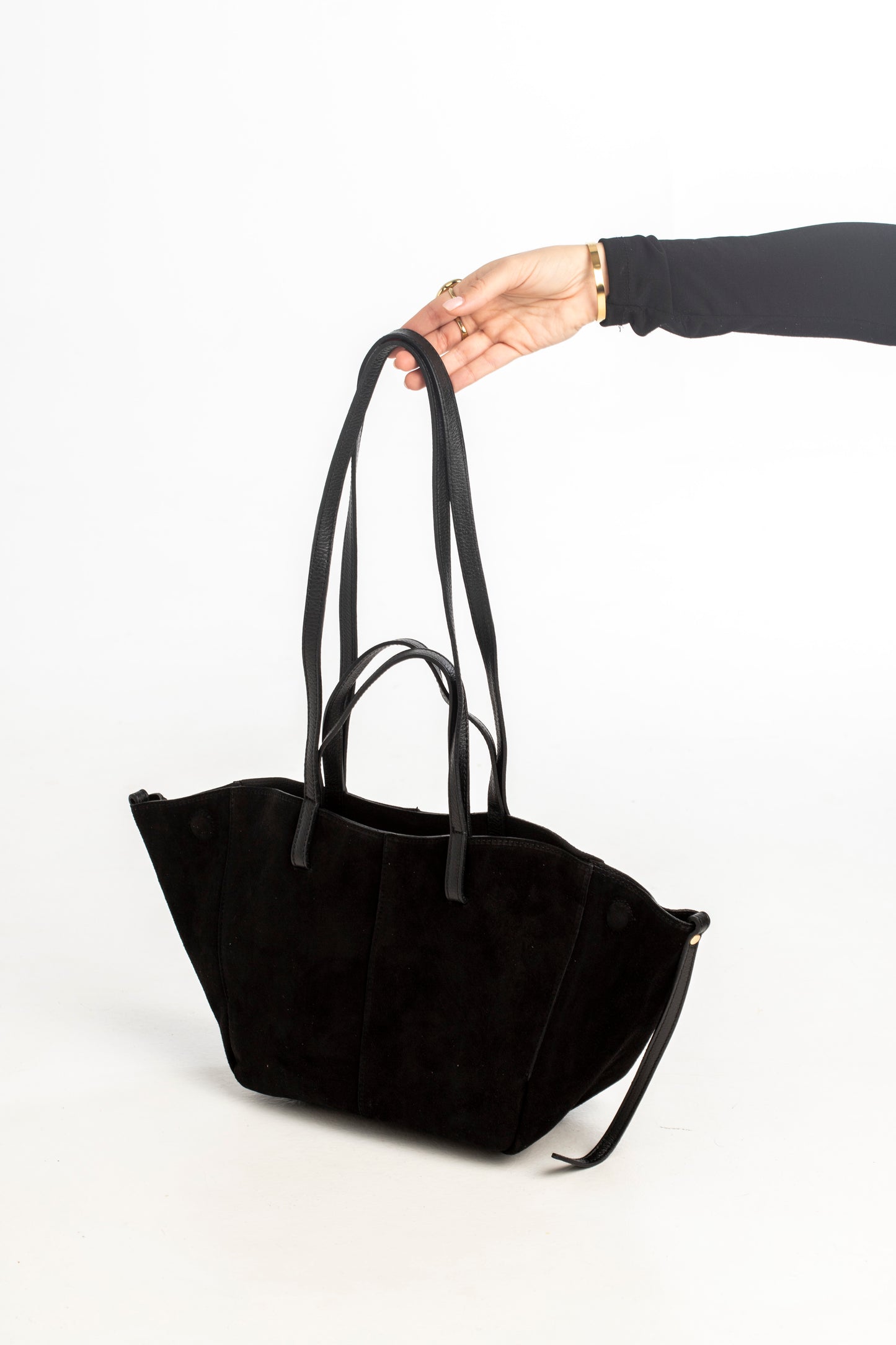 Bolso Tote Ante Negro