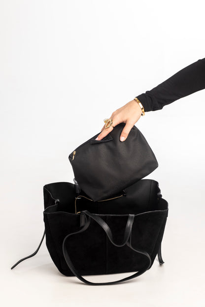 Bolso Tote Ante Negro