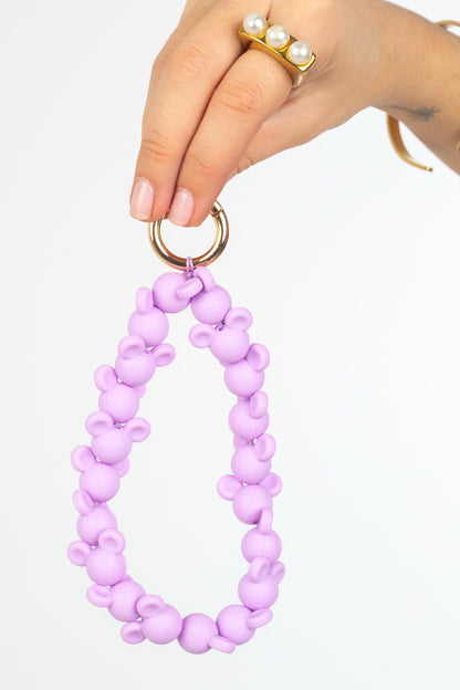 Correa de móvil Ositos Lilas