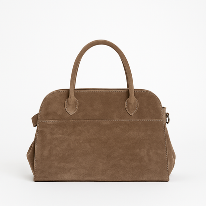 Bolso Shopper Ante Marrón