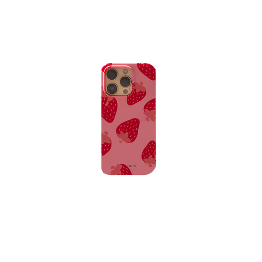 Funda de móvil Fresas